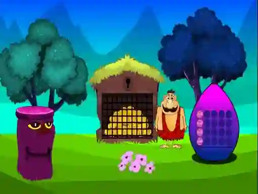 게임 Caveman Treasure Escape 온라인