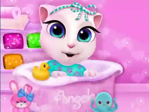 게임 Baby Angela Bathing Time 온라인