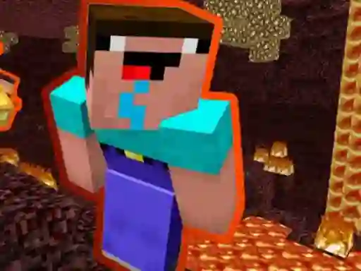 게임 Noob Parkour: Nether 온라인