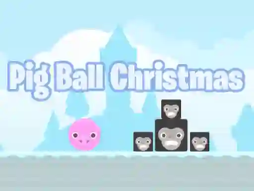게임 Pig Ball Christmas 온라인
