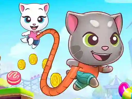 게임 Tom & Angela Jump 온라인