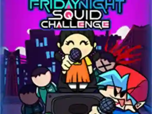 게임 Super Friday Night Squid Challenge Game 온라인