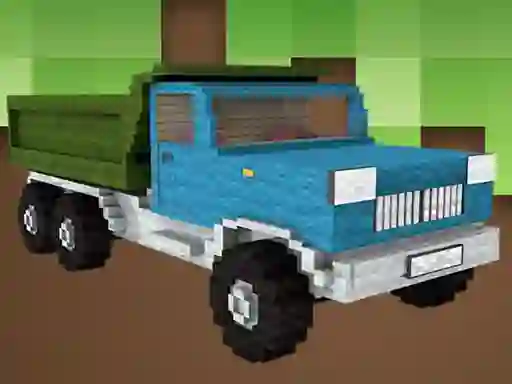 게임 Minecraft Truck Jigsaw 온라인