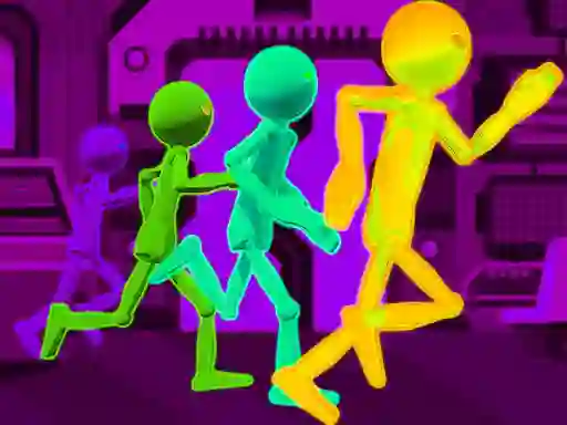 게임 Stickman Escape Parkour 온라인