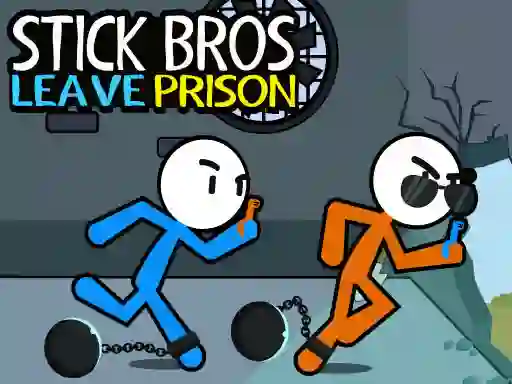 게임 Stick Bros Leave Prison 온라인