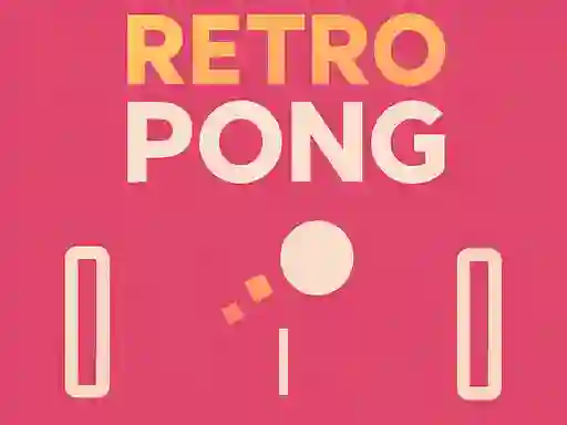게임 Retro Pong 온라인