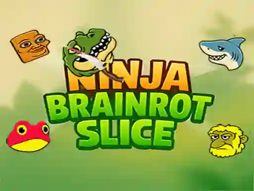 게임 Ninja brainrot Slice 온라인