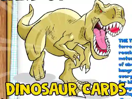 게임 Dinosaur Cards 온라인