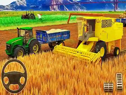게임 US Modern Tractor Farming Game 3D 2022 온라인