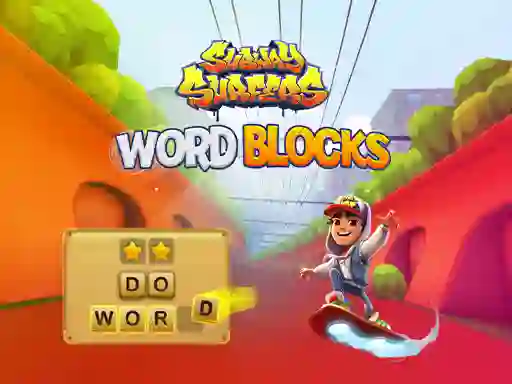 게임 Subway Surfers Word Blocks 온라인