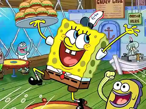 게임 Sponge Bob Jigsaw Puzzle collection 온라인