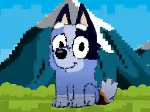 게임 Bluey dog pixal 온라인