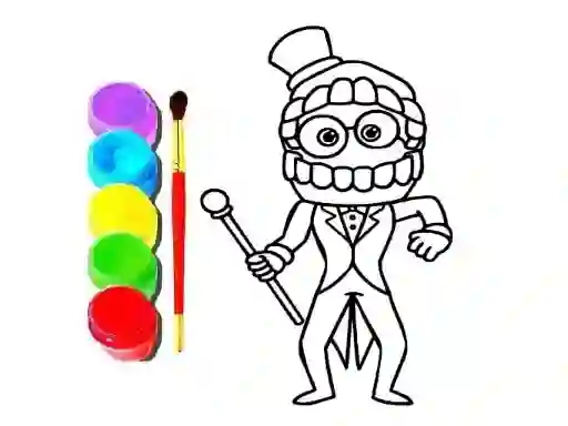 게임 Digital Circus Click and Paint 온라인