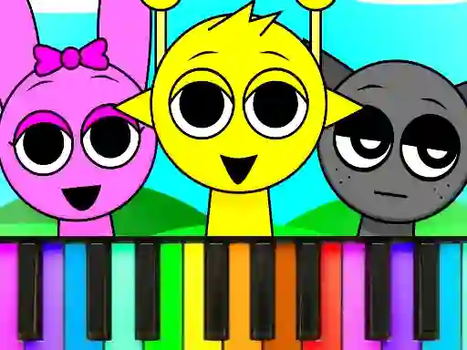 게임 Sprunki Piano Explorer 온라인
