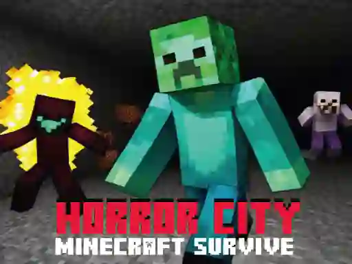 게임 Horror City Minecraft Survive 온라인