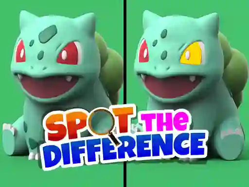게임 Pokimon Spot the differences 온라인