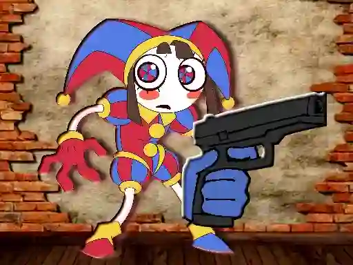 게임 Pomni Maze Shooter 온라인