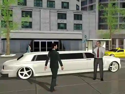 게임 Limo Taxi Driving Simulator: Limousine Car Games 온라인