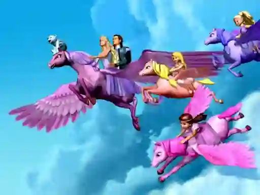 게임 Barbie Magic Pegasus Puzzle 온라인