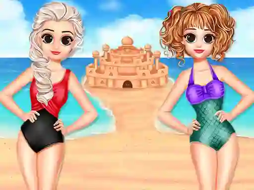 게임 Princess Summer Sand Castle 온라인