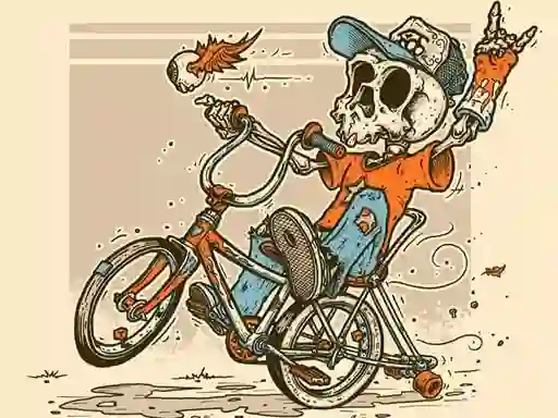게임 Halloween Bike Ride 온라인