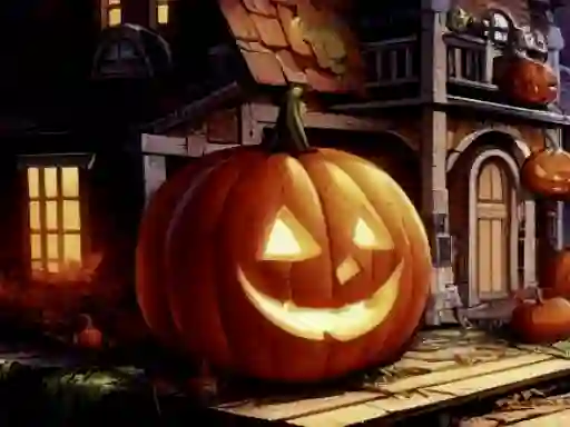 게임 Halloweem Pumpkin Adventure 온라인