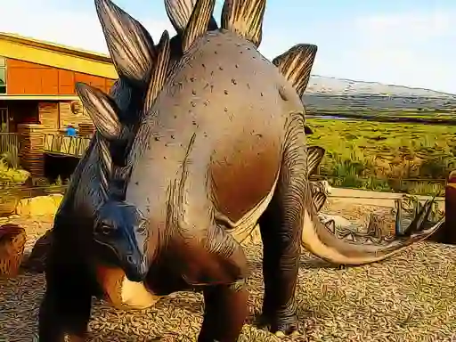 게임 Stegosaurus Dinosaur Jigsaw 온라인