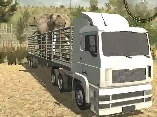게임 Offroad Truck Animal Transporter 온라인