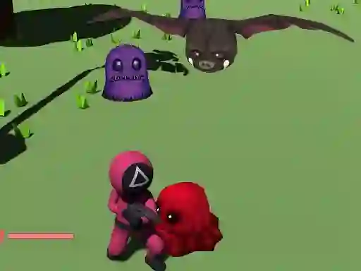 게임 Squid Warrior Adventure 온라인