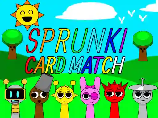 게임 Sprunki Card Match 온라인