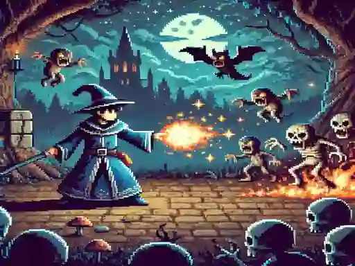 게임 Pixel Wizard 온라인