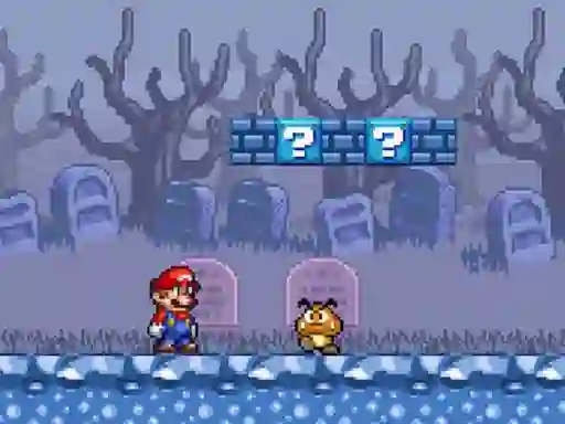 게임 Super Mario Bros Star Scramble 2 Ghost island 온라인