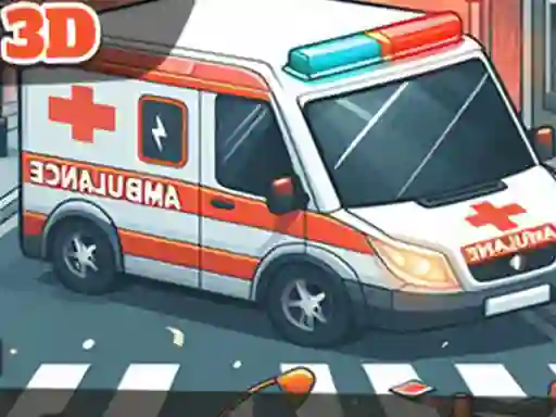 게임 Ambulance Driver 3D 온라인
