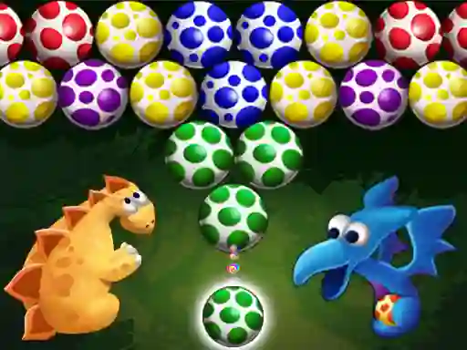 게임 Dino Eggs Bubble Shooter 온라인