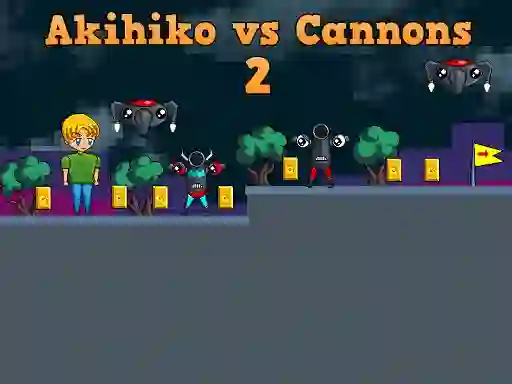 게임 Akihiko vs Cannons 2 온라인