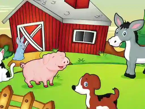 게임 Happy Farm For Kids 온라인