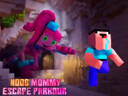 게임 Noob Mommy Escape Parkour 온라인