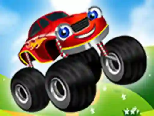 게임 Monster Trucks Kids Racing 온라인
