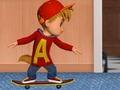 게임 Alvinnn und Die Chipmunks: 스케이트 보드 Wahnsinn  온라인