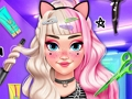 게임 Eliza E Girl 트렌디 한 헤어 스타일  온라인