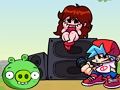 게임 Friday Night Funkin 'vs PIG from Angry Birds  온라인