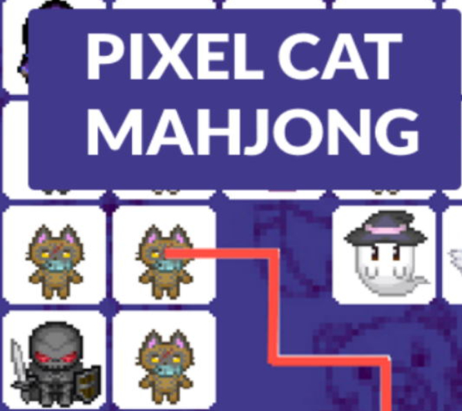 게임 픽셀 고양이 마작  온라인