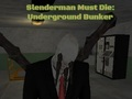 게임 Slenderman Must Die: 지하 벙커  온라인