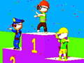 게임 Knockout Fall Guys 3D 런 로얄 레이스  온라인