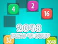 게임 2048 드래그 앤 드롭  온라인