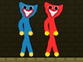 게임 빨간색과 파란색 Stickman Huggy  온라인