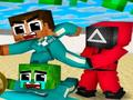 게임 Minecraft용 오징어 게임  온라인
