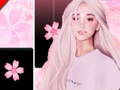 게임 Ariana Grande 피아노 타일 핑크, 음악 및 마술  온라인
