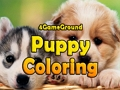 게임 4GameGround 강아지 색칠  온라인