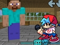게임 Friday Night Funkin' VS Minecraft의 Steve  온라인